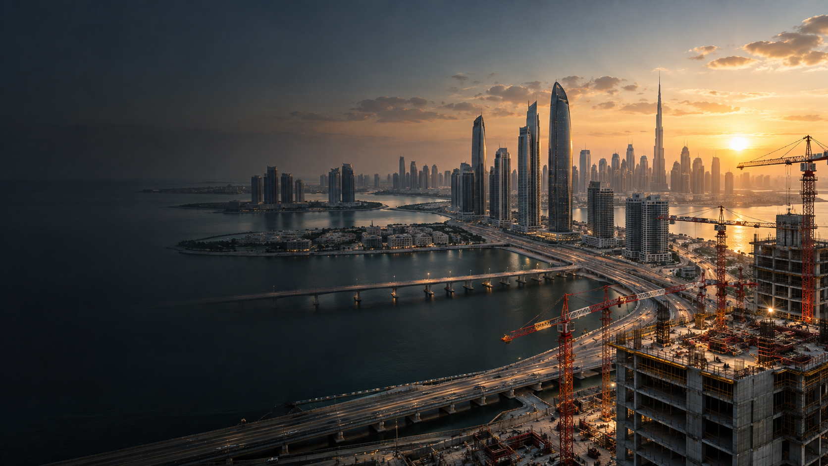 UAE skyline and infrastructure growth